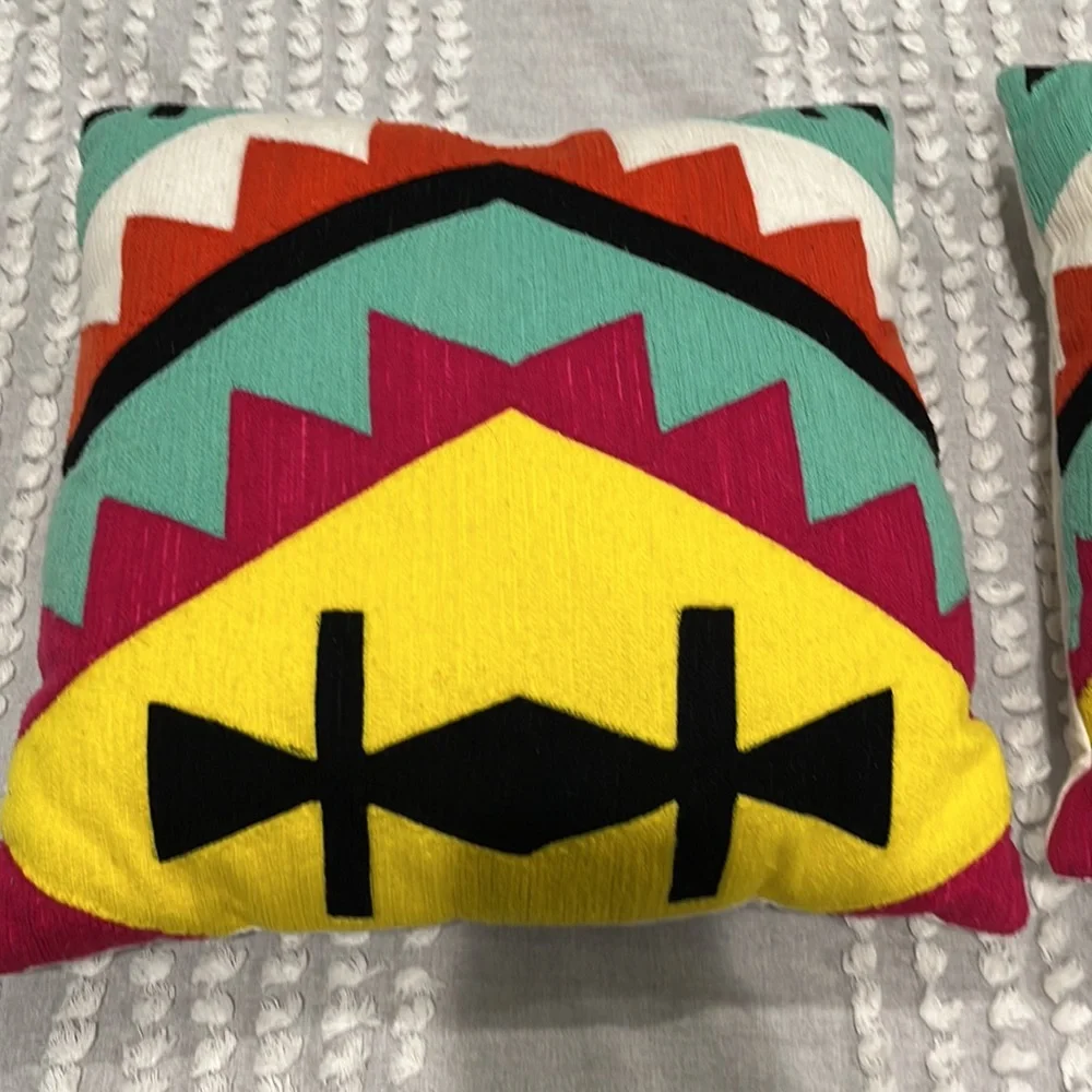 Boho pillows- never used
